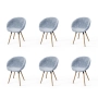 Krzesło KR-502 Ruby Kolory Tkanina Loris 70 Design Italia 2025-2030